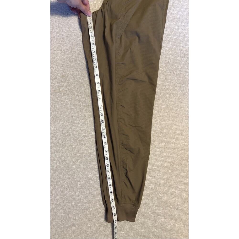 Lululemon Dance Studio Joggers Size 8 Tan Brown Full Length Mid Rise Pant Pocket - Picture 11 of 12